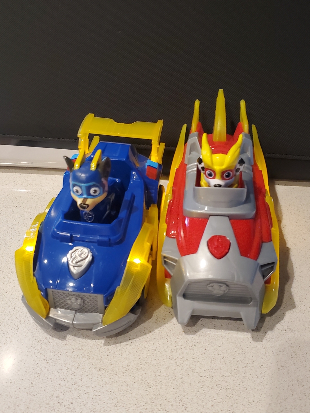 Paw Patrol Chase & Marshall Rescue Racers With Lights